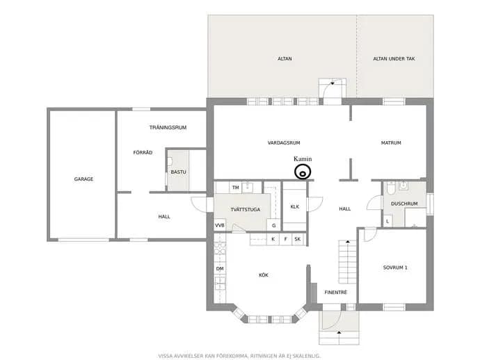 Floor plan for Stenkumla Kube 406