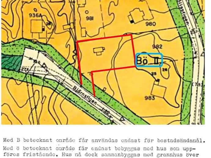 Floor plan for Björnstigen 8