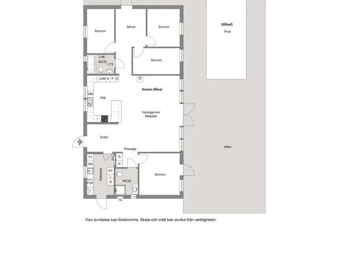 Floor plan for Hensta 4:7