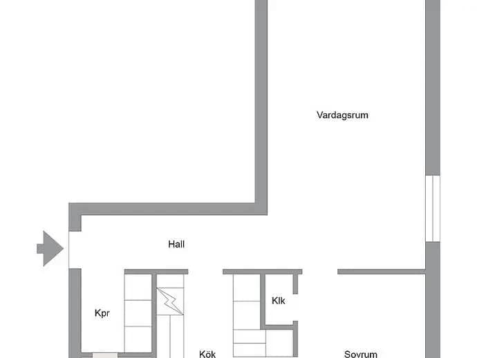 Planritning för Masugnsgatan 1A