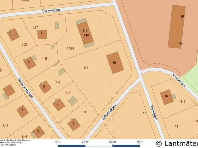 Floor plan for Tjustvägen 19