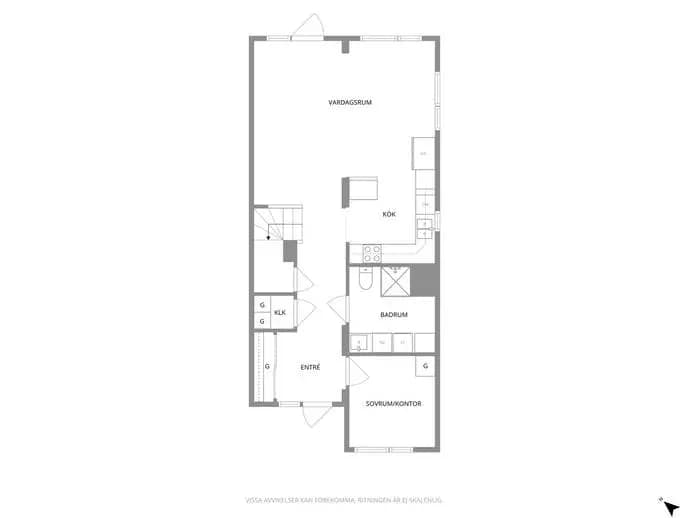 Planritning för Ängavångsgatan 98