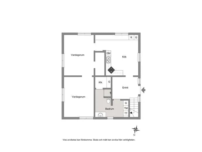 Planritning för Skärvägen 29