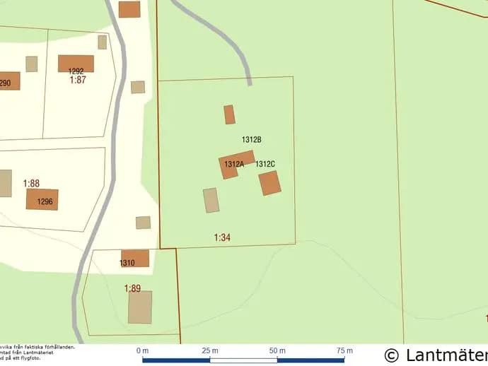 Floor plan for Fårö Sudersand 1312C