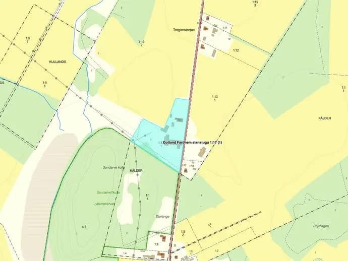Floor plan for Fardhem Stenstugu 721