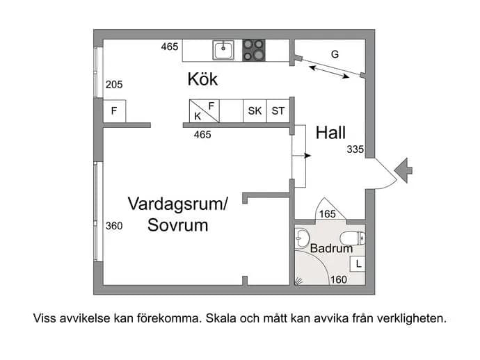 Planritning för Erik Dahlbergs Väg 6