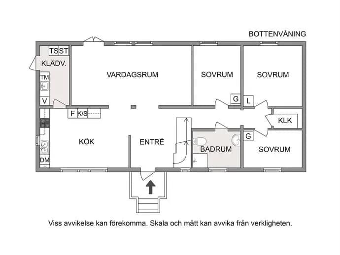 Floor plan for Sune Danielsons gata 14
