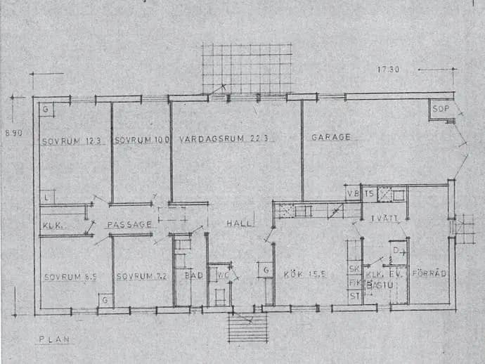 Floor plan for Ekorrstigen 8