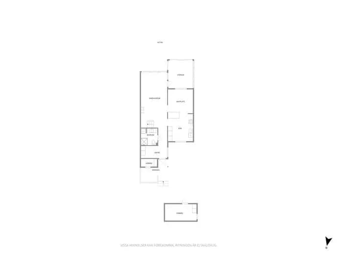 Floor plan for Russvägen 68