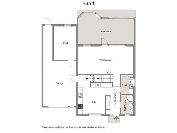 Floor plan for Saturnusvägen 28