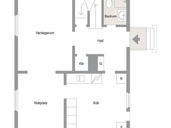 Planritning för Myre 167