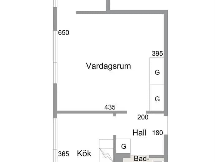 Floor plan for Heidenstams gata 13