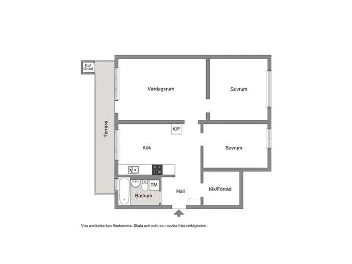 Floor plan for Ringstedsgatan 54
