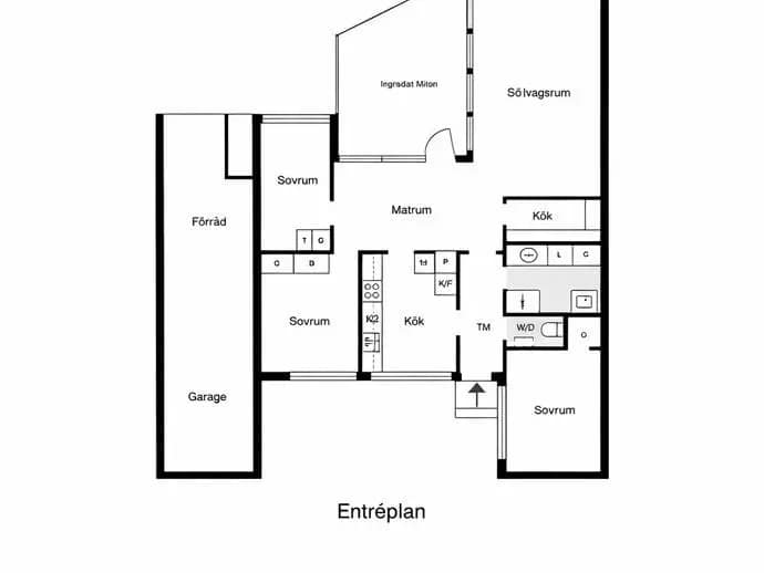 Floor plan for Fasanvägen 14