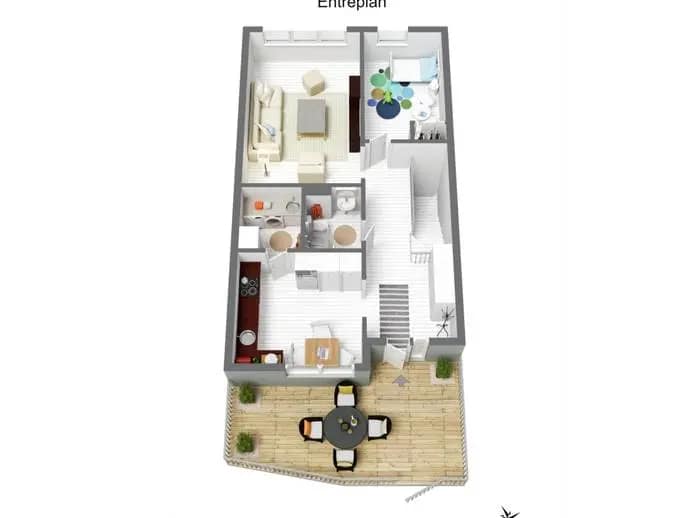 Floor plan for Åsbovägen 58