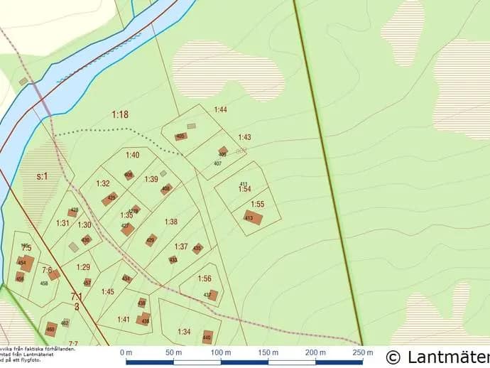 Planritning för Bydalen 411