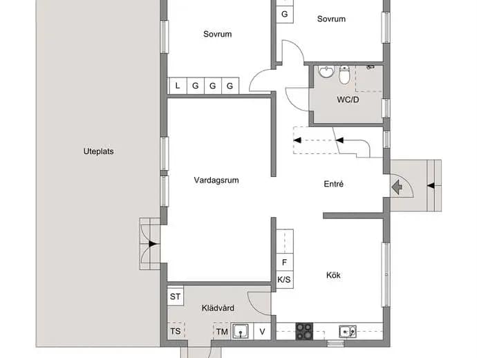 Floor plan for Skeppsdalsvägen 95