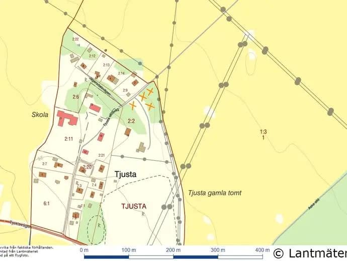 Floor plan for Tjusta Skolväg