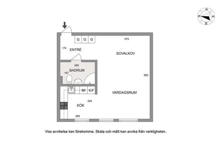 Floor plan for Lammholmsbacken 203