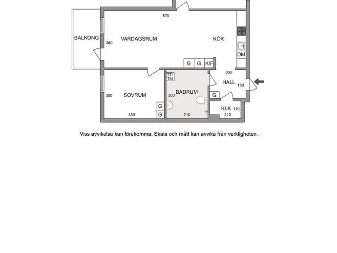 Floor plan for Visättra Backe 4C