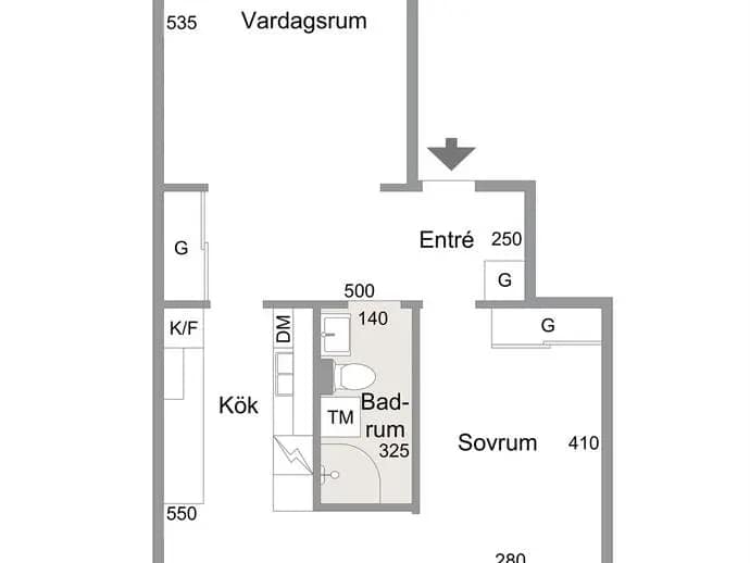 Planritning för Brunnehagen 53
