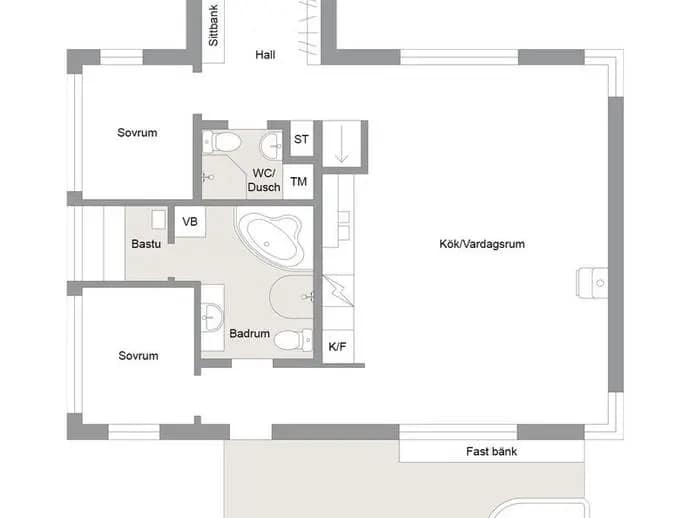 Floor plan for Öringvägen 738