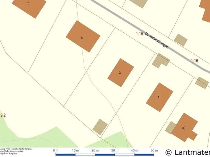 Floor plan for Dyvikslundsvägen 3