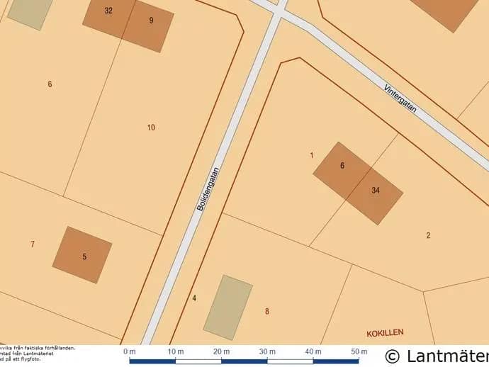 Floor plan for Bolidengatan 6 och Vintergatan 34