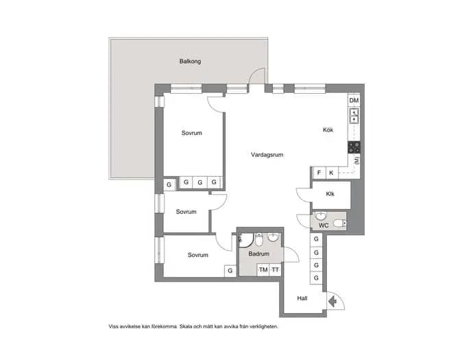 Floor plan for Kanikenäsbanken 23B