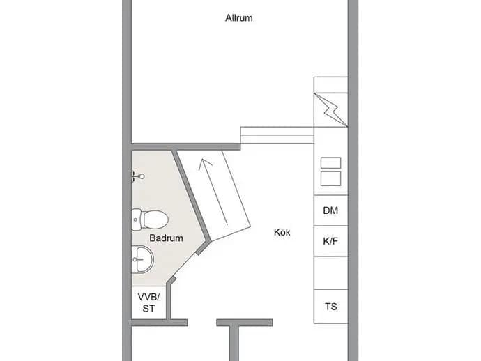 Floor plan for Sjungarbacken 1139