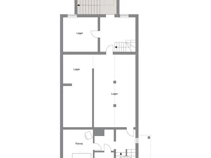 Floor plan for Östra Bårumsgatan 6