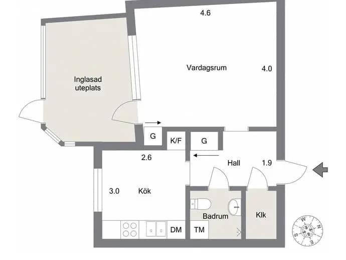 Planritning för Runebergsgatan 66