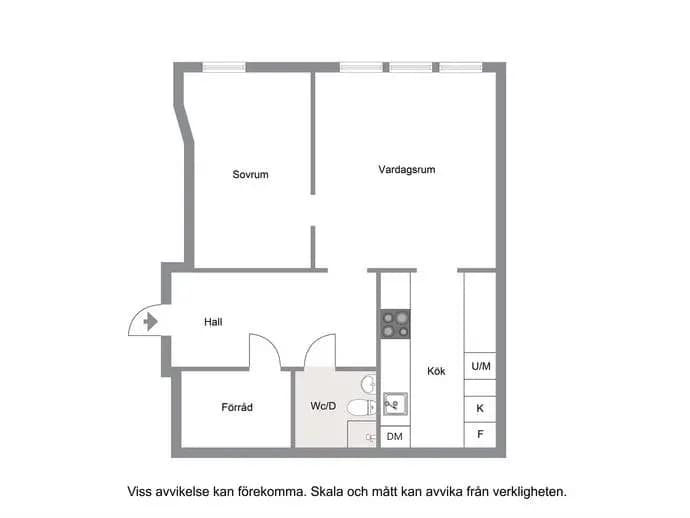 Planritning för Eriksgatan 16
