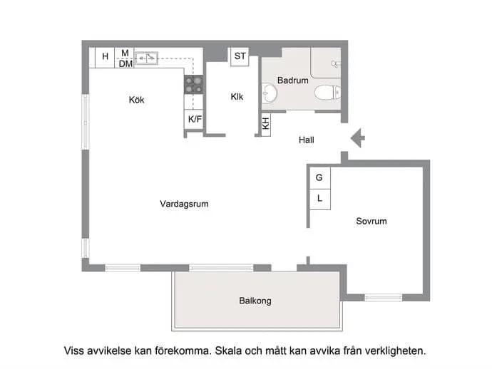 Floor plan for Forskningsringen 87 A