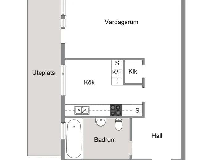 Planritning för Celsings Väg 9