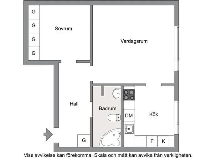 Planritning för Reimersholmsgatan 39