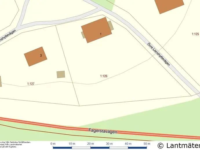Floor plan for Övre Lienshyttevägen 1