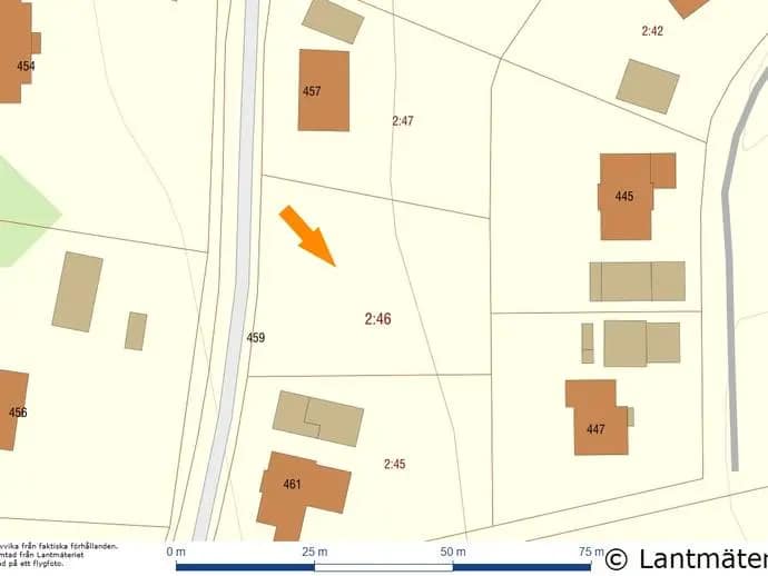 Planritning för Skravelsjö 459