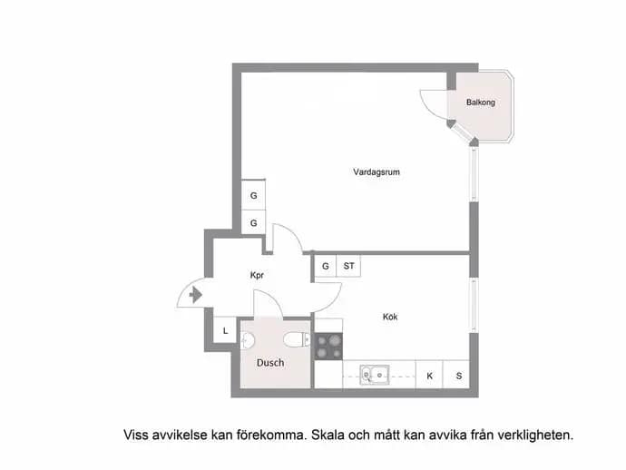 Floor plan for Hammarvägen 62