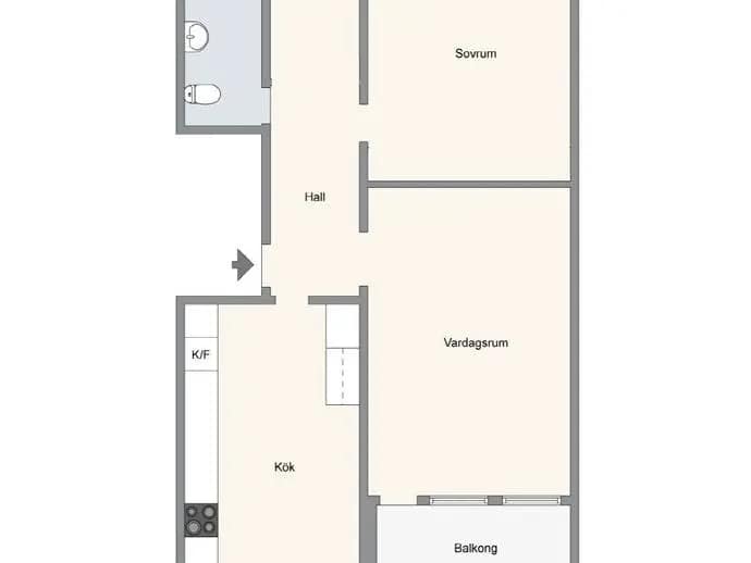 Floor plan for Vibblabyvägen 16