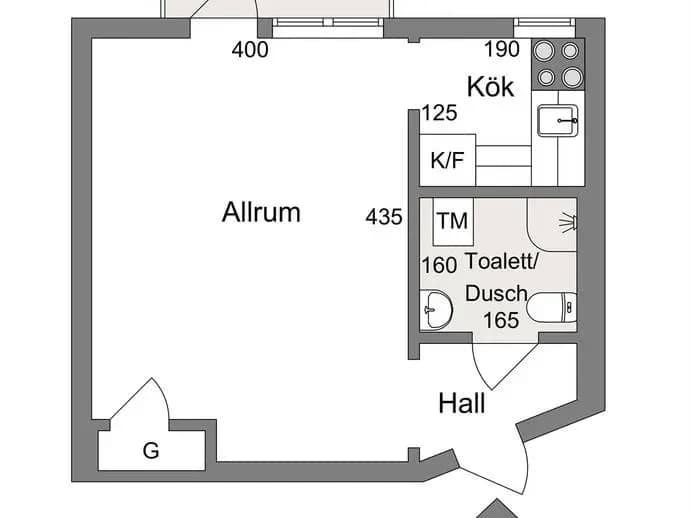 Planritning för Vasavägen 32