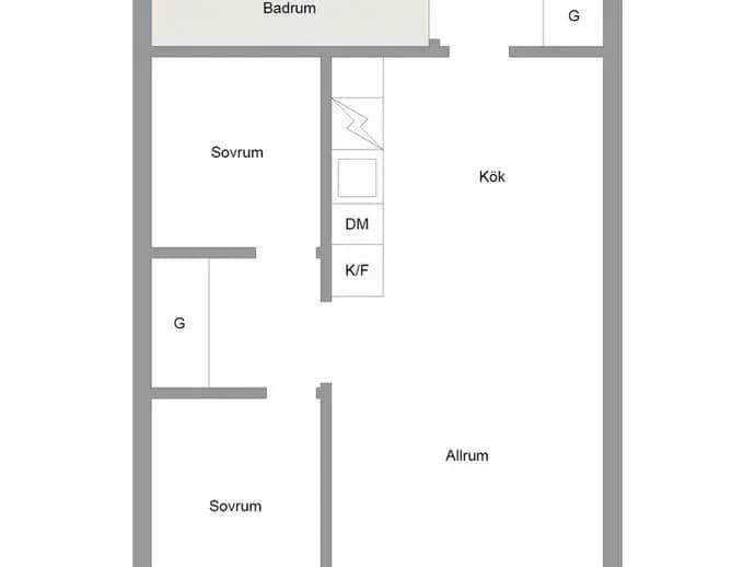 Planritning för Stöten Mitt 417