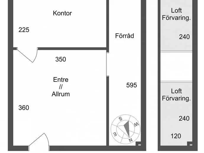 Planritning för Sadelmakarvägen 6