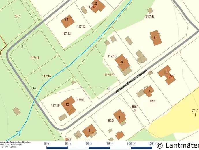 Floor plan for Västanvik Skrikgärdsvägen 10