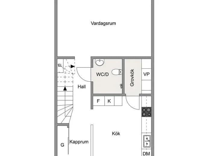 Floor plan for RINKEBYSTRÅKET 41