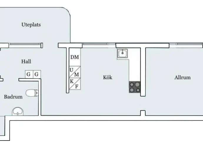 Floor plan for Lillåkersvägen 20 C