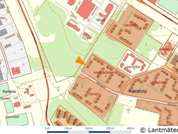 Floor plan for Markörgatan 42 B