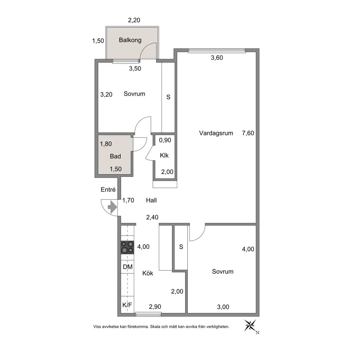 Floor plan for Ringvägen 140