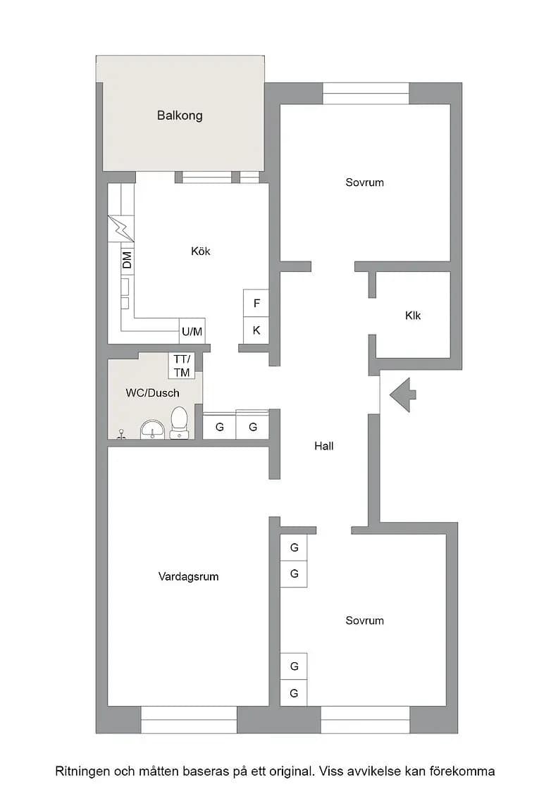 Floor plan for Akaciastigen 5