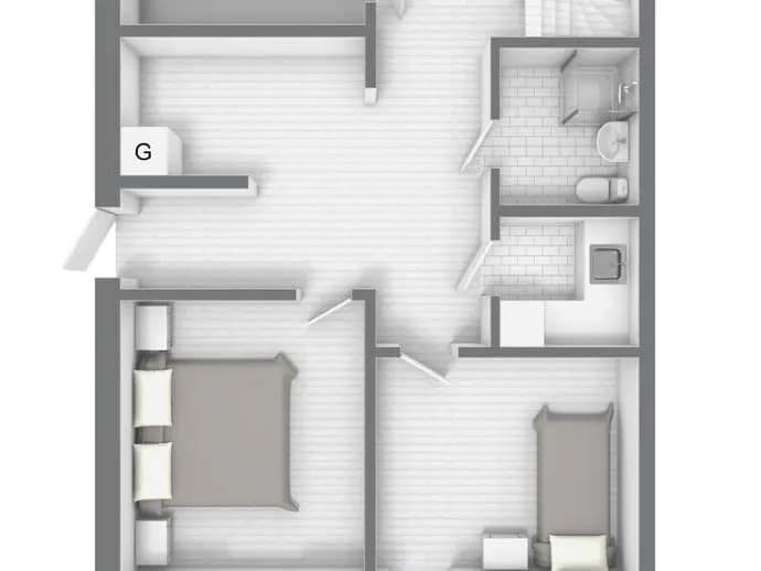 Floor plan for Malins väg 11